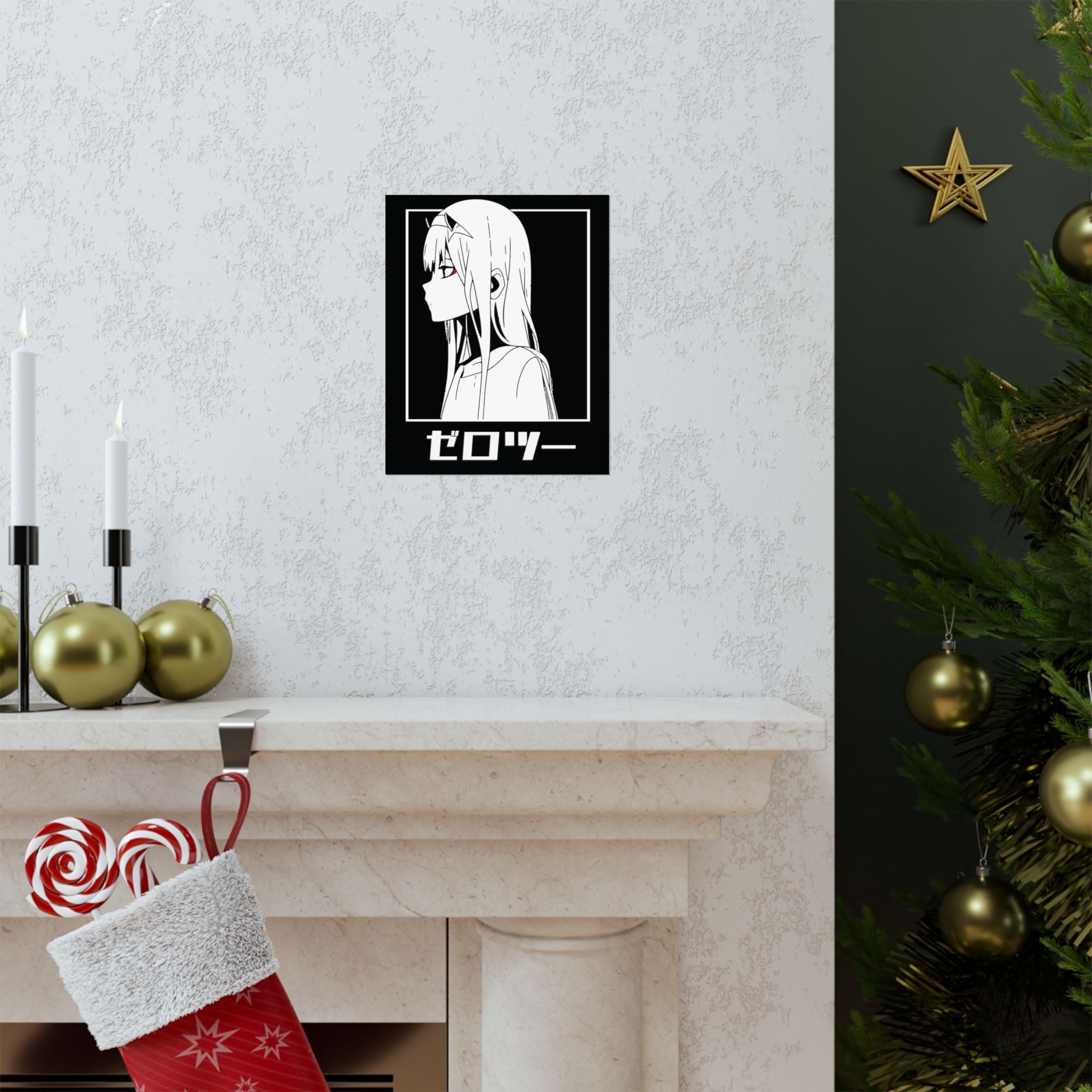 Zero Two Darling In The Franxx Matte Poster